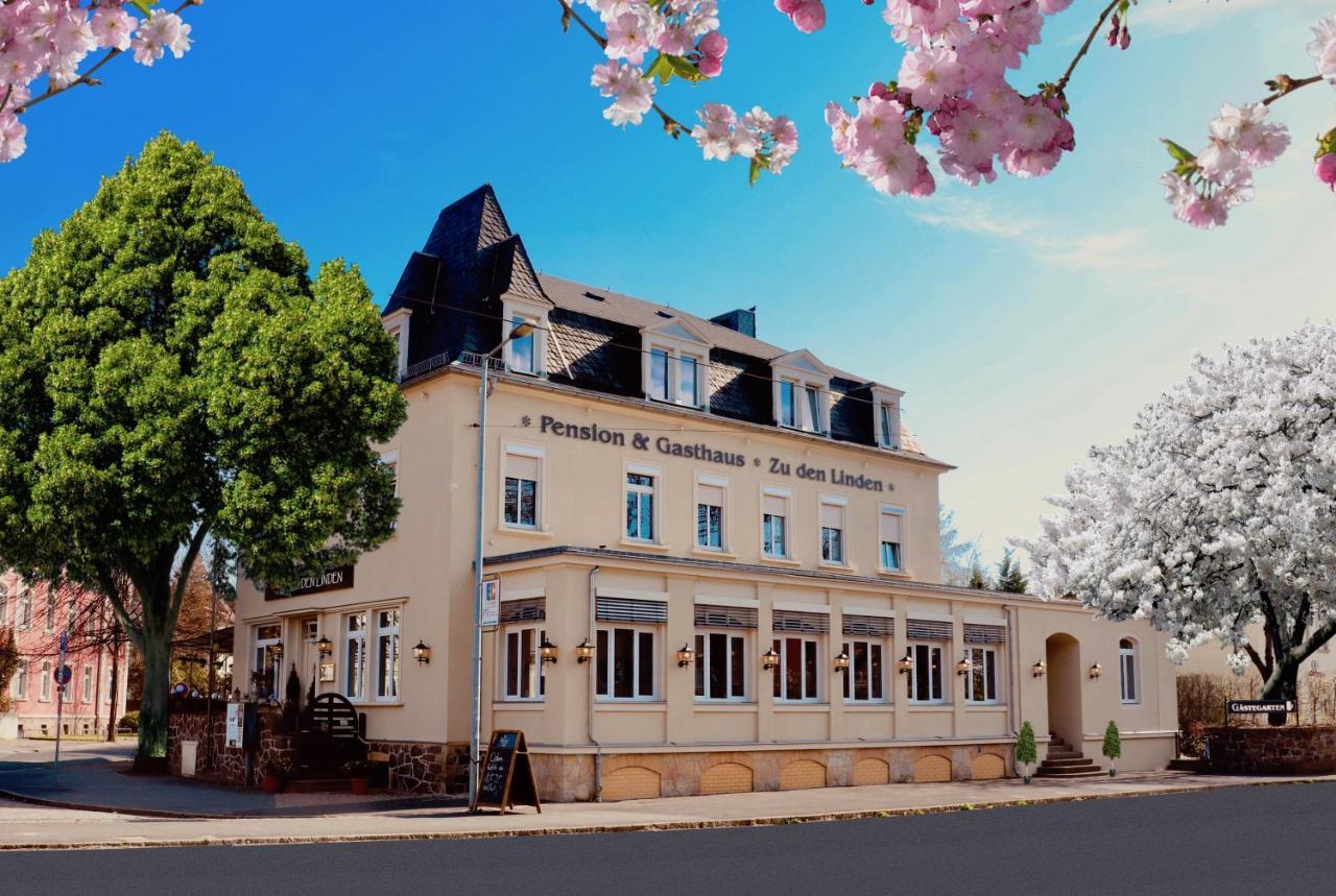 Zu Den Linden - Radebeul Pension Mit Restaurant Εξωτερικό φωτογραφία